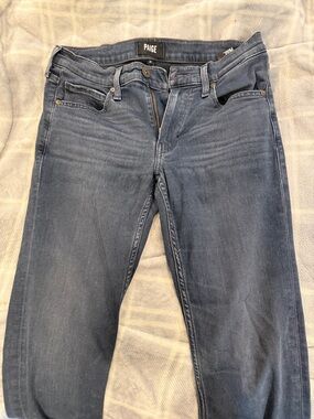 PAIGE Blue Slim Fit Jeans – Size 28 – Premium Denim